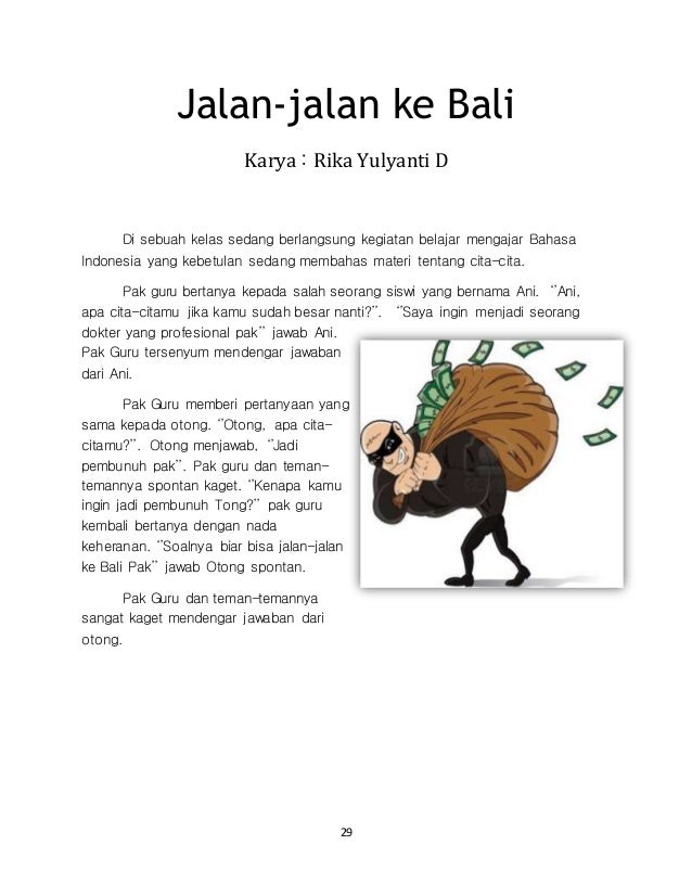 Kata Pengantar dan Kumpulan Teks Anekdot