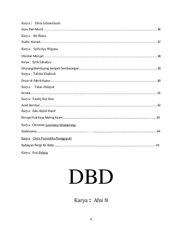 Kata Pengantar dan Kumpulan Teks Anekdot