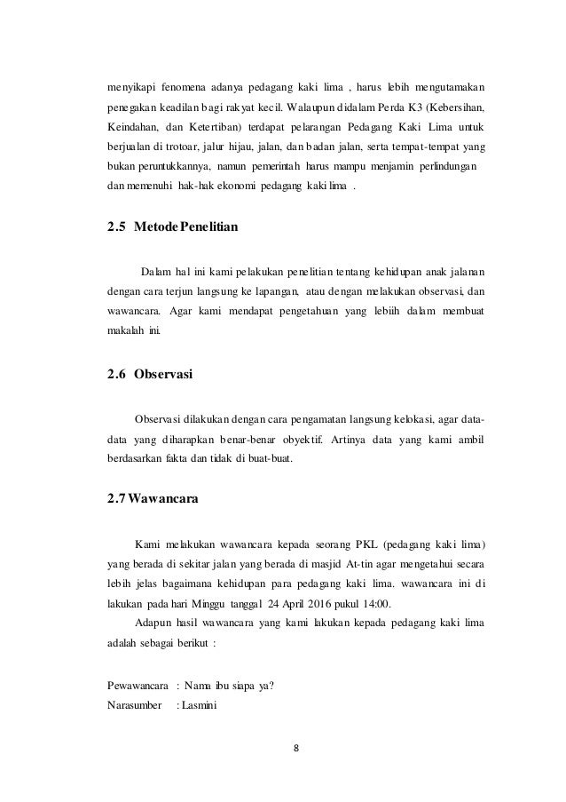 Makalah Karakter Building Pedagang Kaki Lima Makalah Karakter Building Pedagang Kaki Lima
