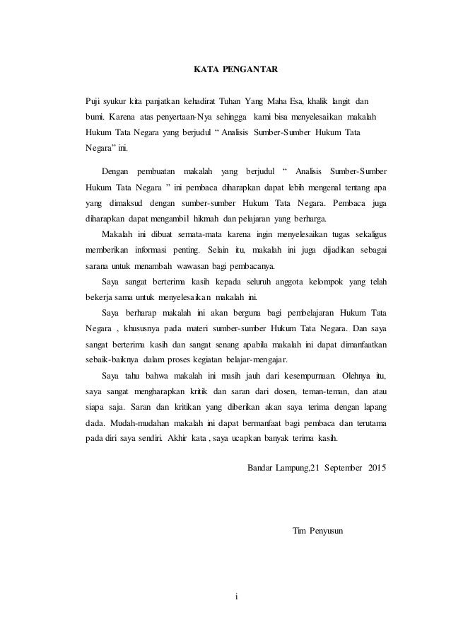 Kata Pengantar Htn I