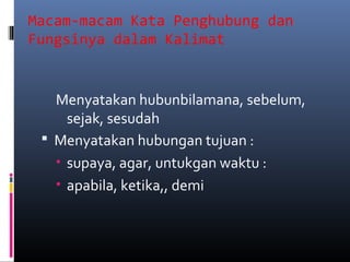 Kata penghubung | PPT