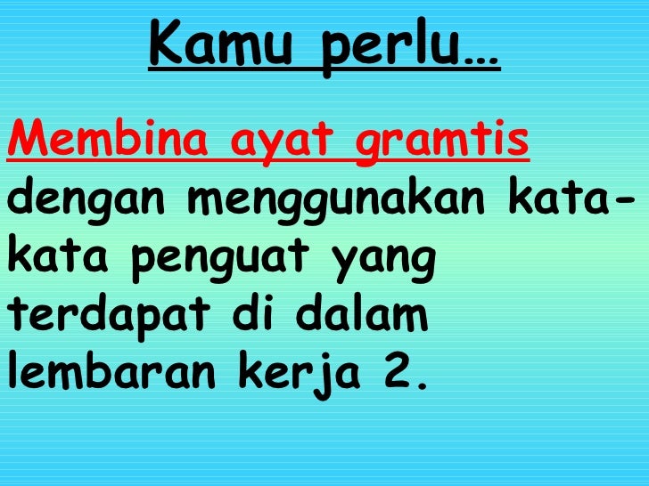 Kata Penguat