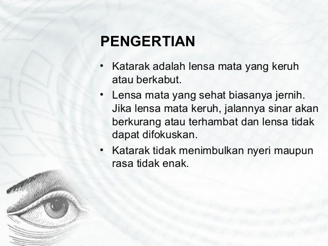 Akibat Lensa Mata - Katarak Upt Puskesmas Bantarsari akibat lensa mata katarak upt puskesmas bantarsari