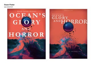 Ocean Poster
type placement

 