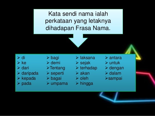 Kata sendi nama