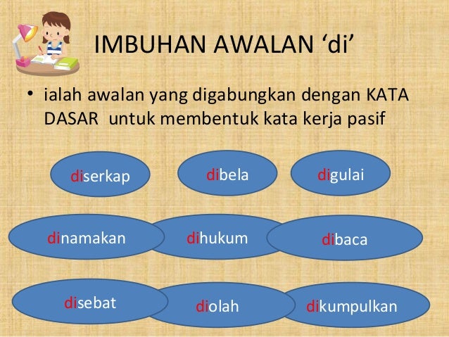 Kata sendi nama di Kata sendi nama di