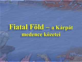 Fiatal Föld – a Kárpát medence kőzetei 