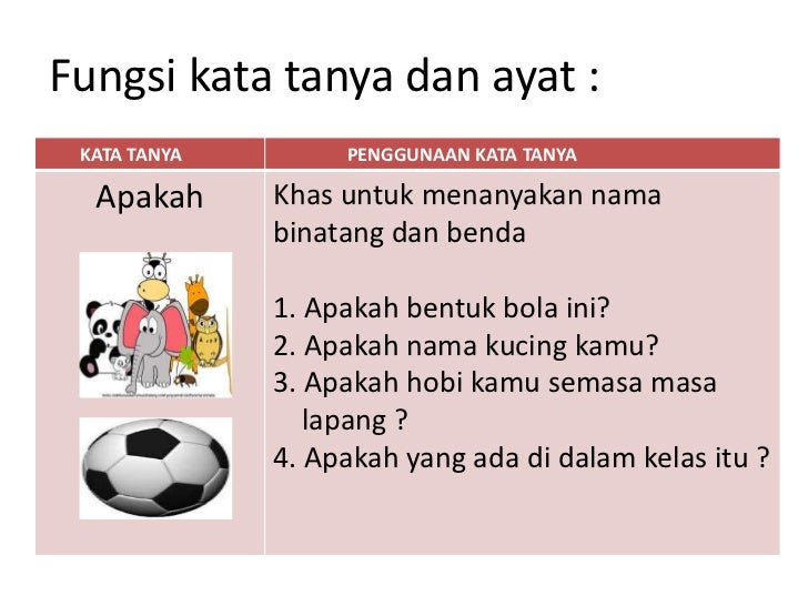 Kata tanya