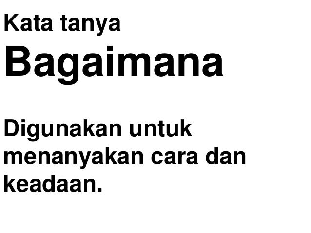 Kata Tanya