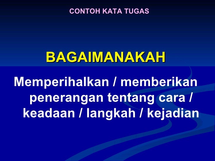 Kata tugas