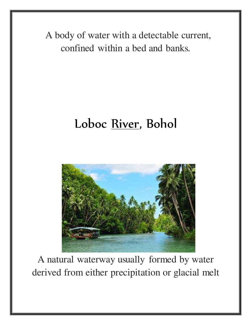 Landforms and Body of water in philippines