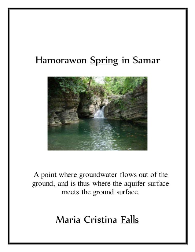 landforms and body of water in philippines how do bodies of groundwater form