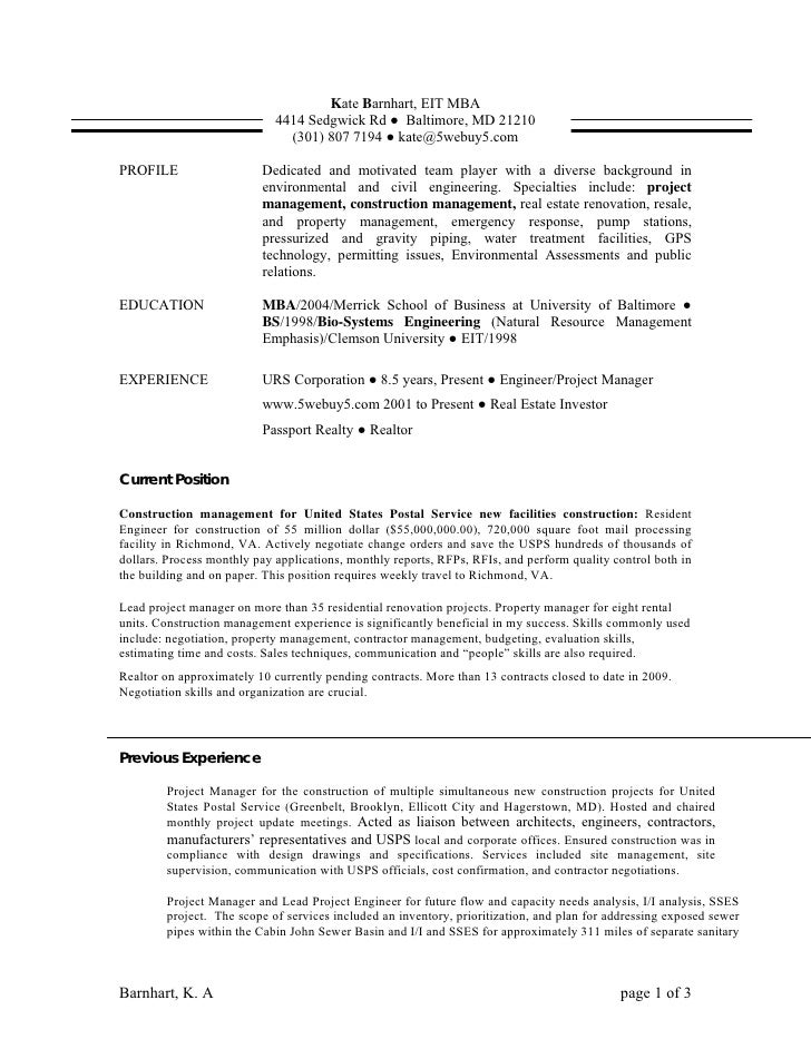 eit on resume