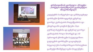 ფრანკოფონიის კვირეული- პროექტი
„პირველი რესპუბლიკის უკანასკნელი
მთავარსარდალი
კადეტებმა საინტერესო და განსხვავებულ
ფორმატში წარმოადგინეს გენერალ
გიორგი კვინიტაძის მოღვაწეობისა და
ემიგრაციაში ყოფნის წლები. მათ
ჟურნალისტებისა და გენერალ გიორგი
კვინიტაძის როლი მოირგეს და იმ
პერიოდის ქრონიკები სატელევიზიო
გადაცემის ფორმატში გააცოცხლეს.
სპეციალური საინფორმაციო ჩართვებით
გააშუქეს მნიშვნელოვანი მოვლენები.
 