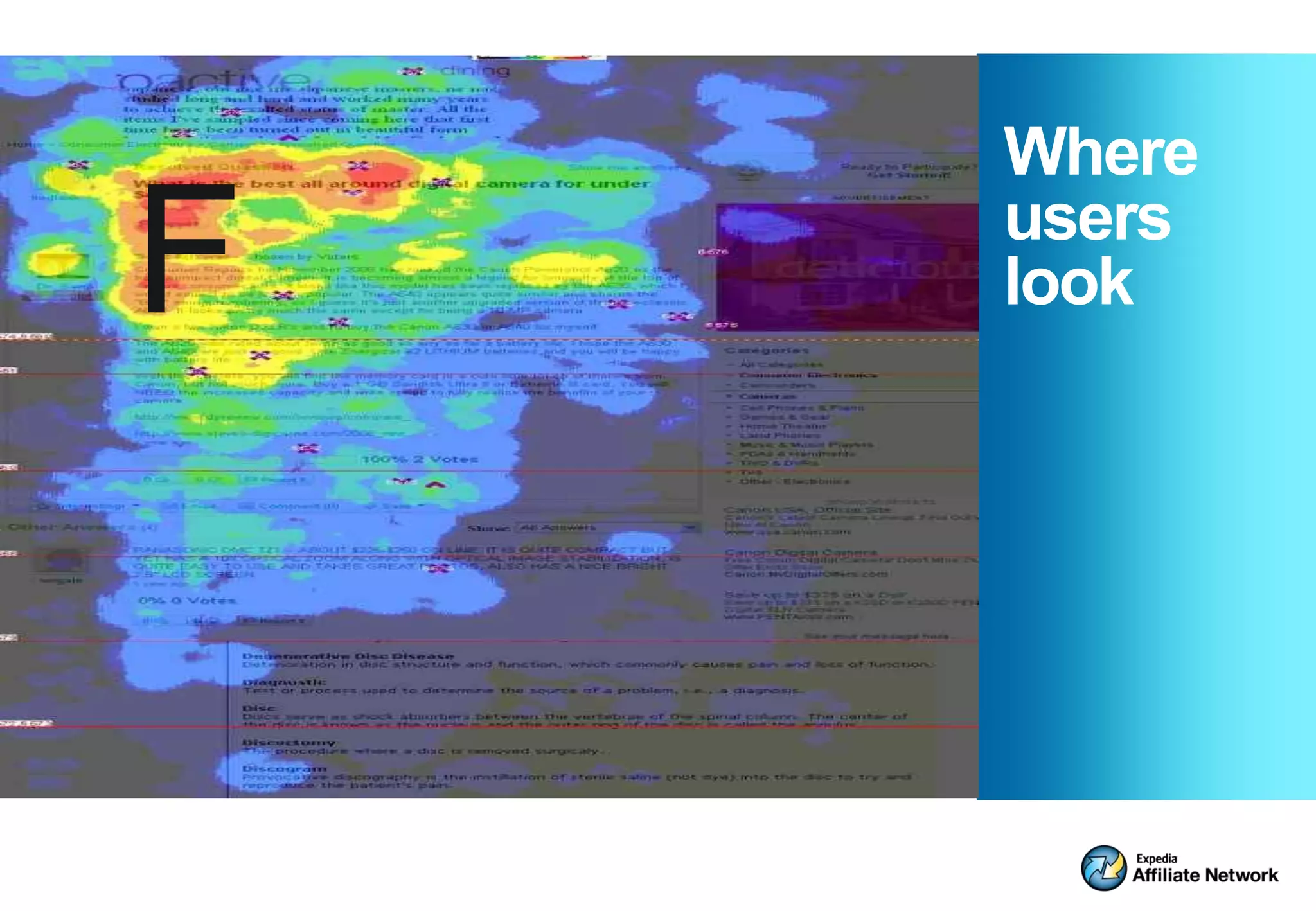 Where

F   users
    look
 