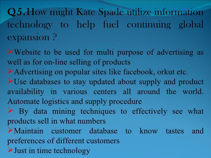 Kate spade case study image