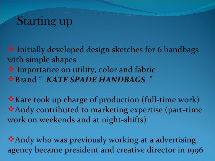 Kate spade supply chain image