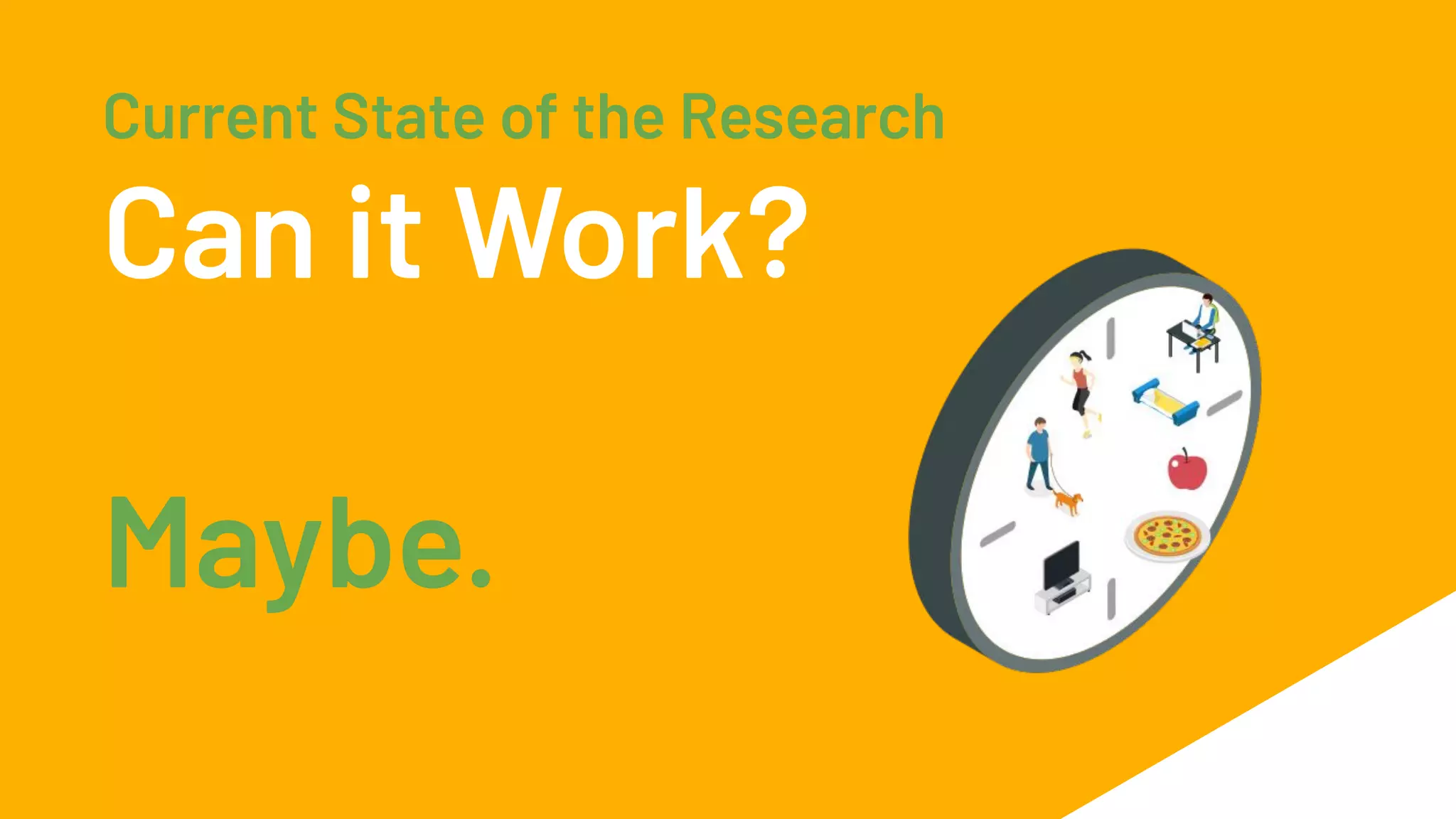 Current State of the Research
Can it Work?
Maybe.
 