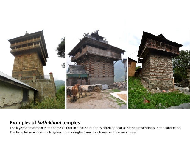 Kath-khuni architecture of Himachal Pradesh, India