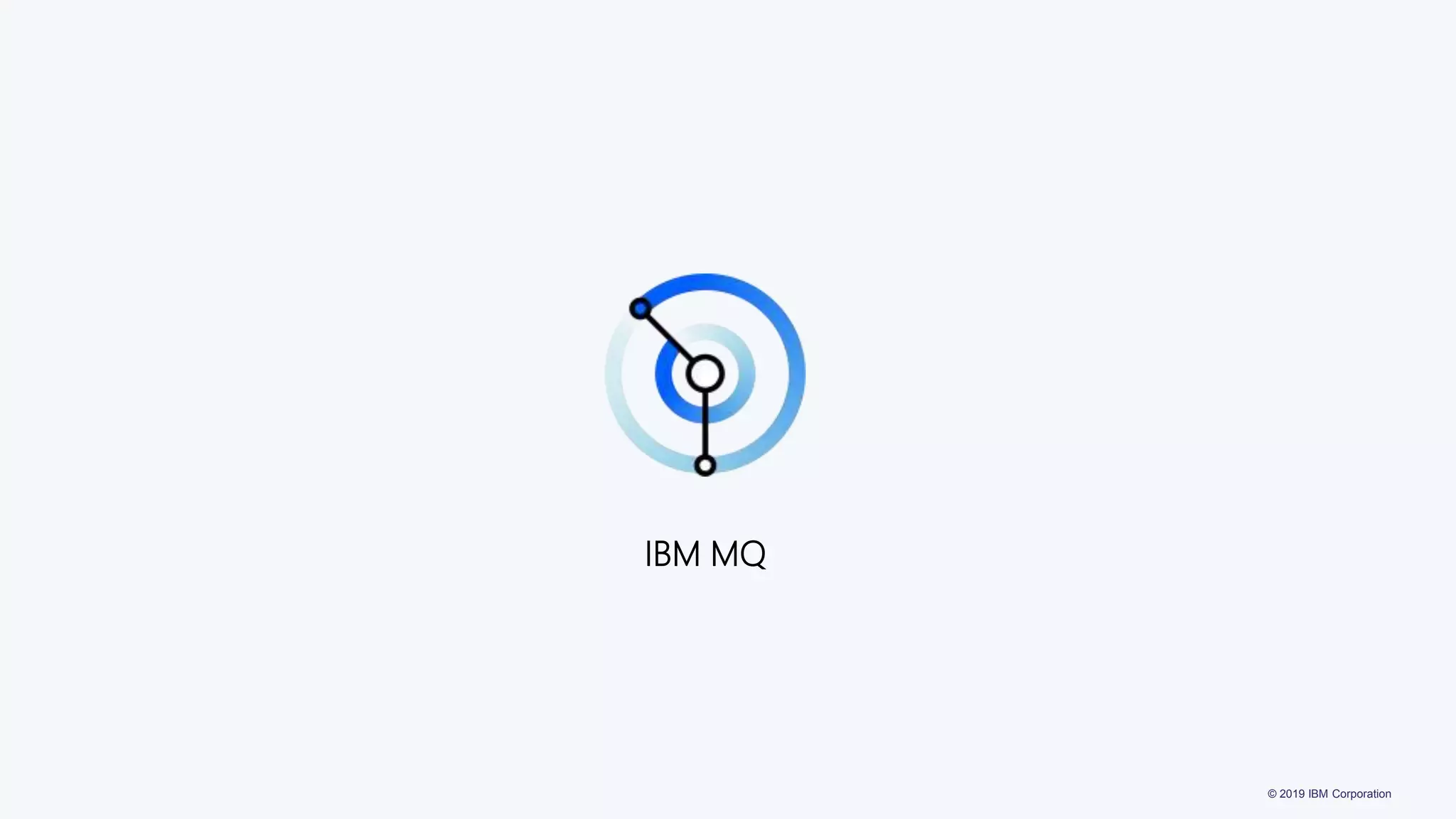 © 2019 IBM Corporation
IBM MQ
 