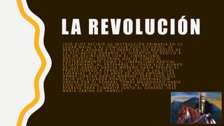 LA REVOLUCIÓN
J O S É E L O Y R E C I B I Ó S U I N S T R U C C I Ó N P R I M A R I A E N S U
L U G A R N A T A L Y A L C O N C L U I R E S O S E S T U D I O S , S E
D E D I C Ó A A Y U D A R A S U P A D R E E N L O S N E G O C I O S D E
L A E S C L A V I T U D D U R A N T E S U J U V E N T U D S E D E D I C O A
S E R U N D E L I N C U E N T E C O N E L L I B E R A L I S M O
A N T I C L E R I C A L , D O C T R I N A Q U E S E C O N O C I Ó
P O S T E R I O R M E N T E C O M O E L L I B E R A L I S M O R A D I C A L
E C U A T O R I A N O . A L E N T E R A R S E E L J O V E N E L O Y A L F A R O
D E Q U E G A B R I E L G A R C Í A M O R E N O H A B Í A P E D I D O E L
P R O T E C T O R A D O A F R A N C I A , S E U N I Ó A L A S F I L A S
L I B E R A L E S . A L O S 2 2 A Ñ O S D E E D A D E M P U Ñ Ó L A S
A R M A S C O N T R A G A R C Í A M O R E N O , P E R O T U V O Q U E
S A L I R D E L E C U A D O R P O R Q U E L A C O N S P I R A C I Ó N
U R D I D A P O R E L G E N E R A L T O M Á S M A L D O N A D O H A B Í A
S I D O S O F O C A D A . C O R R Í A 1 8 6 4 . A L A Ñ O S I G U I E N T E
R E G R E S Ó P A R A C O M B A T I R J U N T O A L G E N E R A L J O S É
M A R Í A U R B I N A E N J A M B E L Í .
 