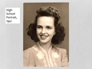 High
School
Portrait,
1941
 