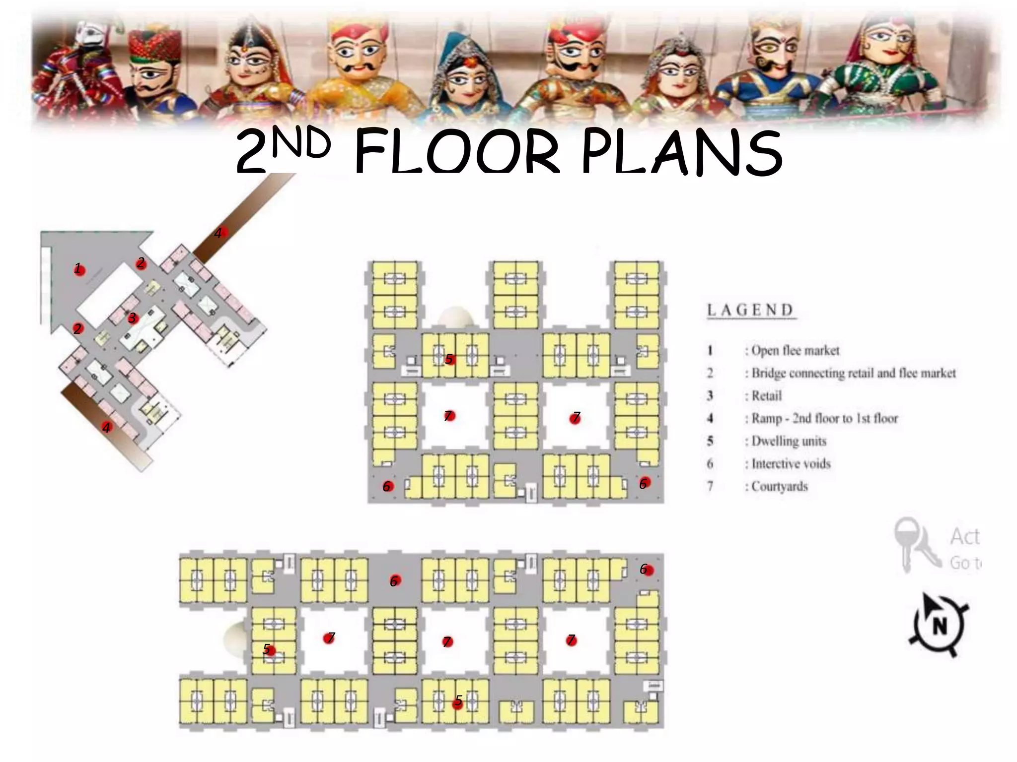 2ND FLOOR PLANS
1
5
2
3
2
7
5
4
7
4
66
7
5
7
6
6
7
 
