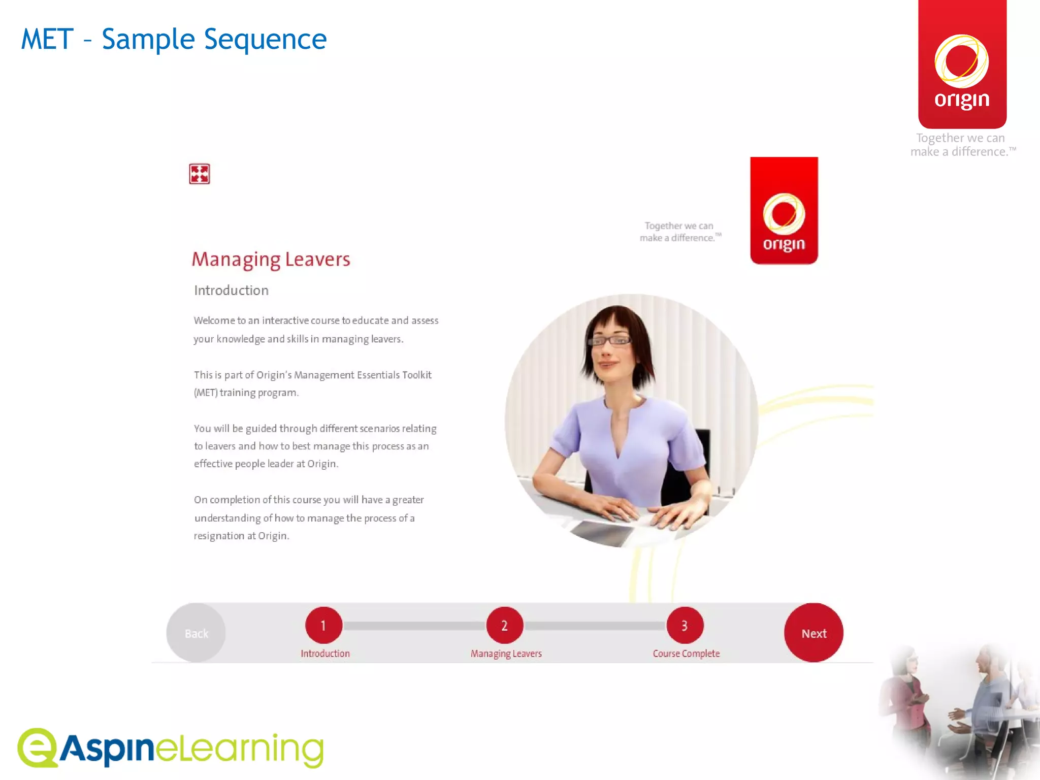 MET – Sample Sequence 