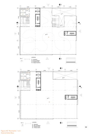 50
Figura 42. Pavimento 1 e 2.
Autoria Katia Braz
 