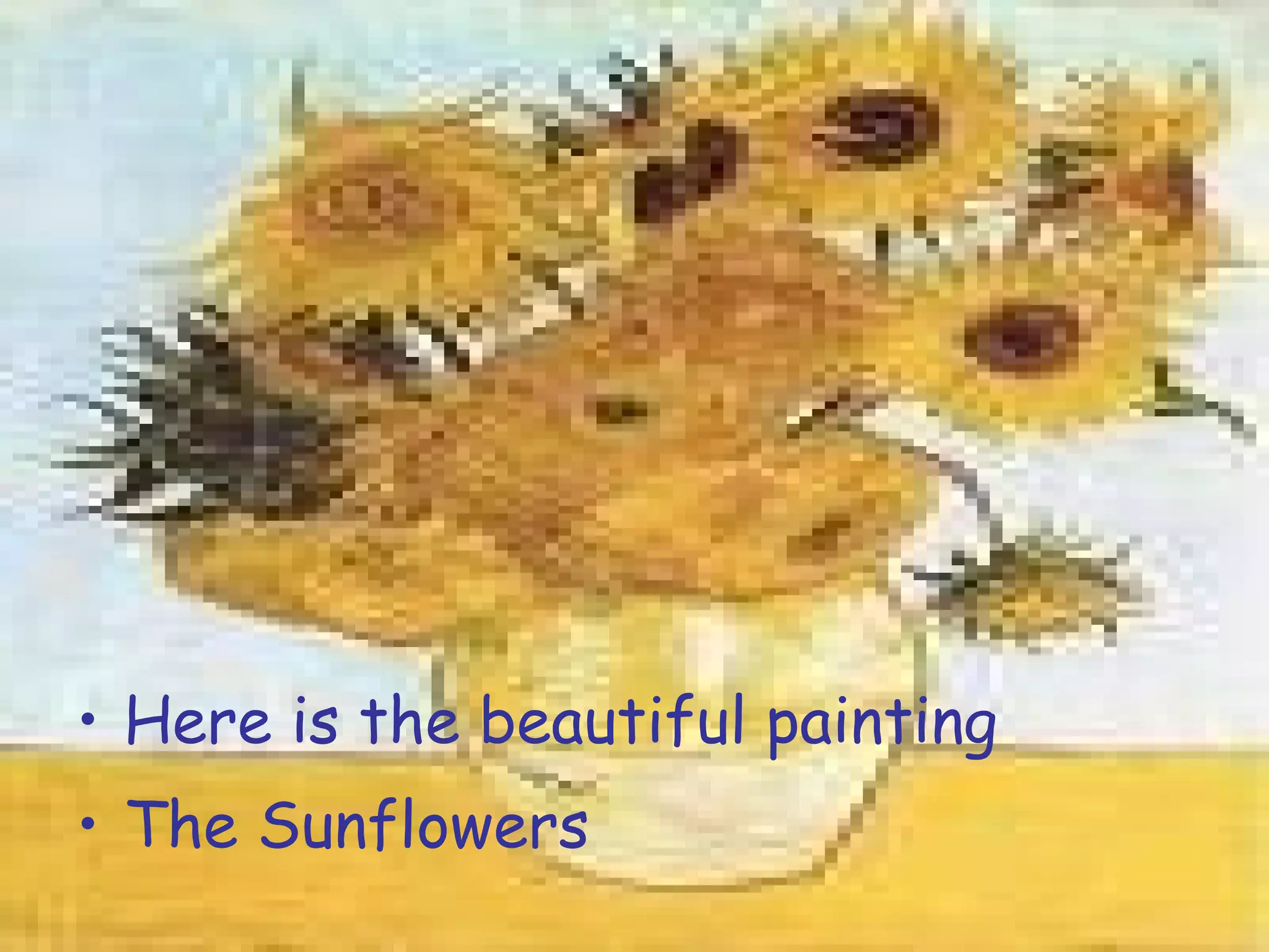 Katie And The Sunflowers | PPT