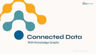 © 2023 Neo4j, Inc. All ri hts reserved.
Connected Data
9
With Knowled e Graphs
 
