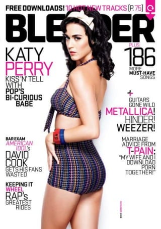 Katie perry front cover