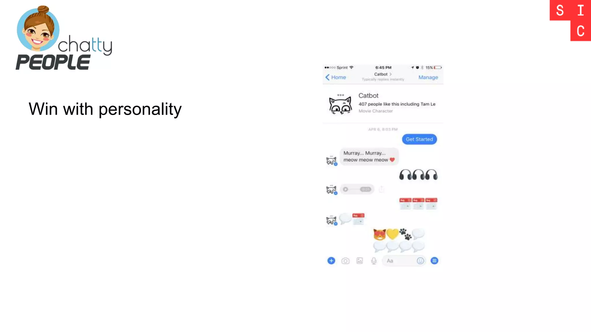 Win with personality
 