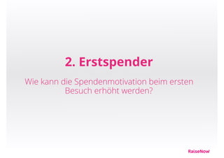 3. Mehrfachspender
 
Wie kann die Beziehung aufgebaut werden?
 