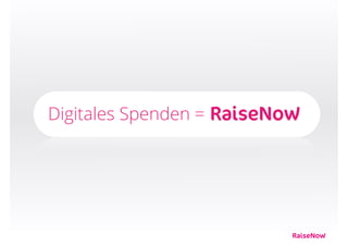 Digitales Spenden =
 
