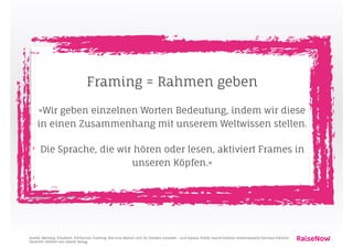 Welche Formulierung löst eher eine Handlung aus?
 