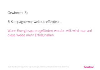 Welche Formulierung spricht Menschen eher an?
 