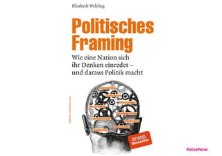 Experiment an der Stanford-Universität
Zwei Gruppen lasen zuerst einen Zeitungstext und nahmen danach an einer
Meinungsumfrage zum Thema ›Kriminalitätsbekämpfung‹ teil
Quelle: Wehling, Elisabeth. Politisches Framing: Wie eine Nation sich ihr Denken einredet - und daraus Politik macht (edition medienpraxis) (German Edition)
(Seite49). Herbert von Halem Verlag.
 