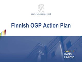 Finnish OGP Action Plan

 