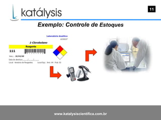 Exemplo: Controle de  Estoques   11 