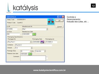 Katálysis Webshow - Automação Laboratorial III