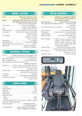 Kato excavators hd1430 iii lc