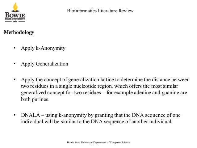 Dna literature review
