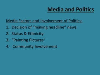 Cliphttp://www.youtube.com/watch?v=KTEgL6a5t7gNBC Clip of “Kanye West” and his speech in regards to Hurricane KatrinaComments made by celebrities reflected an insensitivity and understanding of the context in which the government handled the disaster