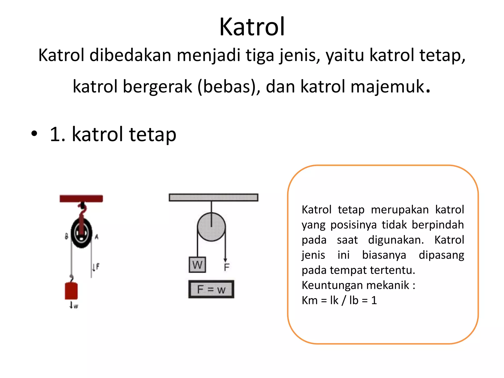 Gambar Tersebut Merupakan Jenis Katrol