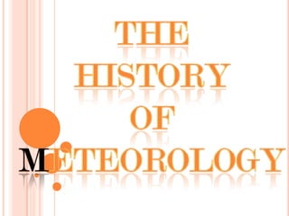 The History Of Meteorology 