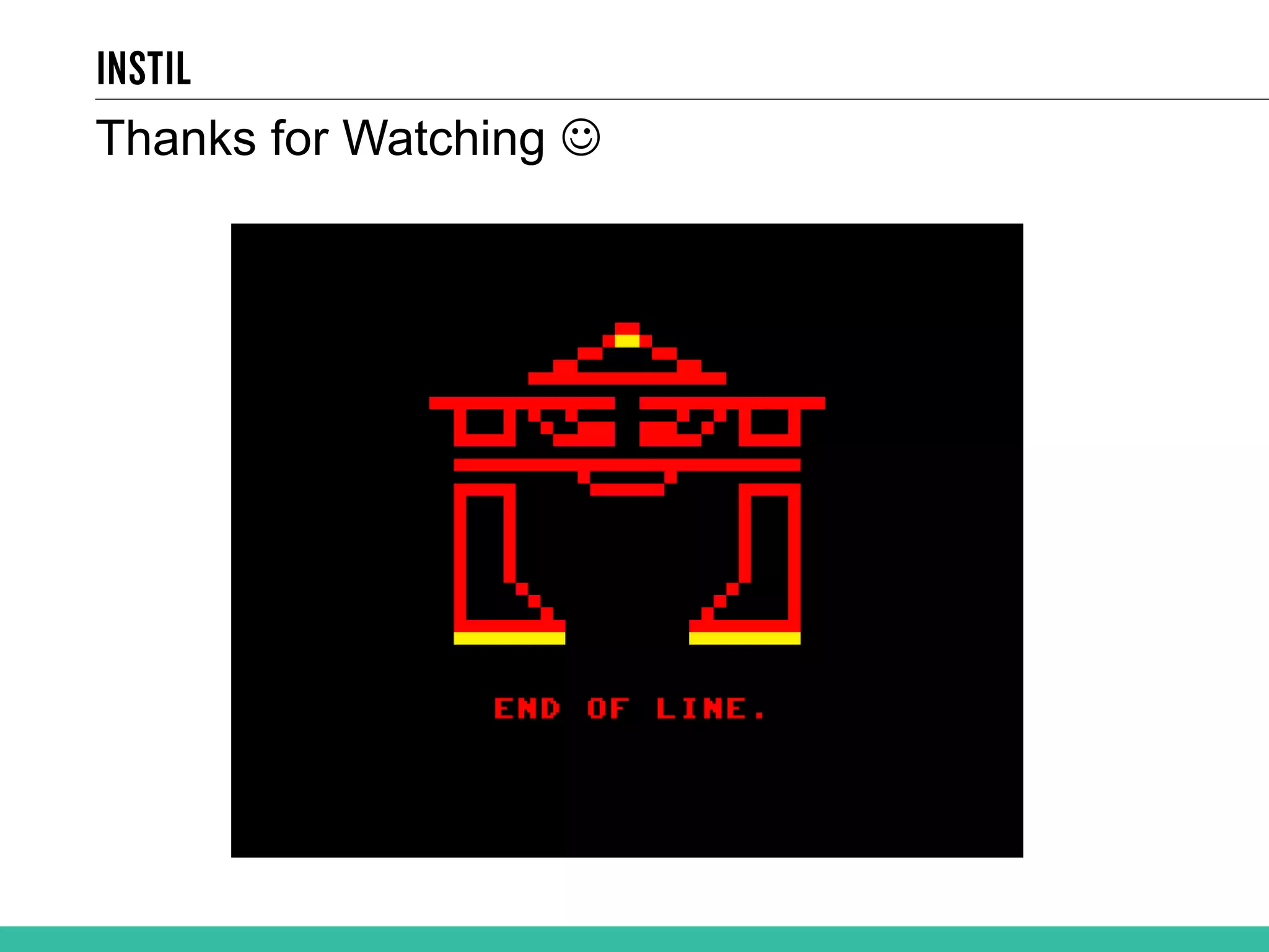 Thanks for Watching  