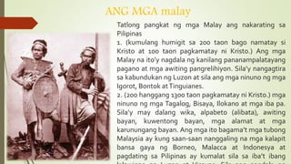 ng kasaysayan panitikang katutubong pilipino panitikan matandang