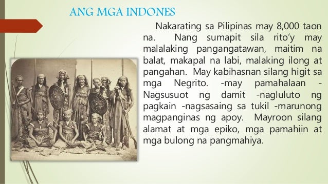 Katutubong Panitikang Filipino Kasaysayan Ng Panitikang Pilipino Ni