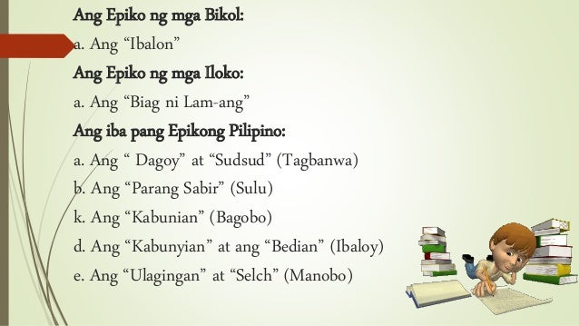 Kumintang Epiko Ng Tagalog | 2mapa.org